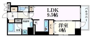 松屋町駅 徒歩3分 2階の物件間取画像